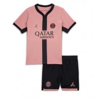 Camiseta Paris Saint-Germain Tercera Equipación Replica 2024-25 para niños mangas cortas (+ Pantalones cortos)